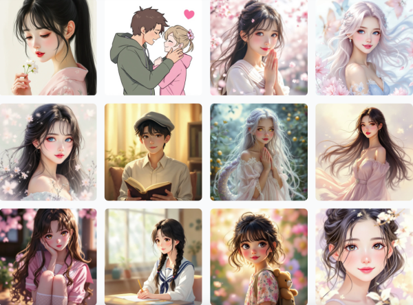 AnimeProfilePictures：AI 生成动漫头像，免费定制个性化头像