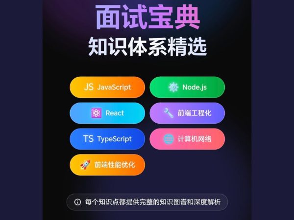 面试导航  系统化的前端面试题库