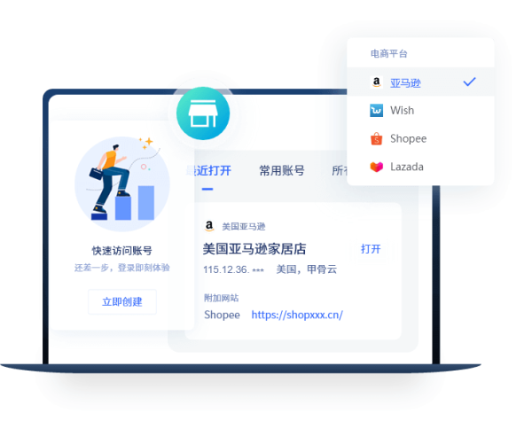 紫鸟浏览器（SuperBrowser）跨境电商必备浏览器  多平台互通