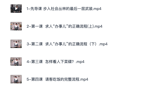 混社会生存课资源：成人社交技巧课程文件及内容解析
