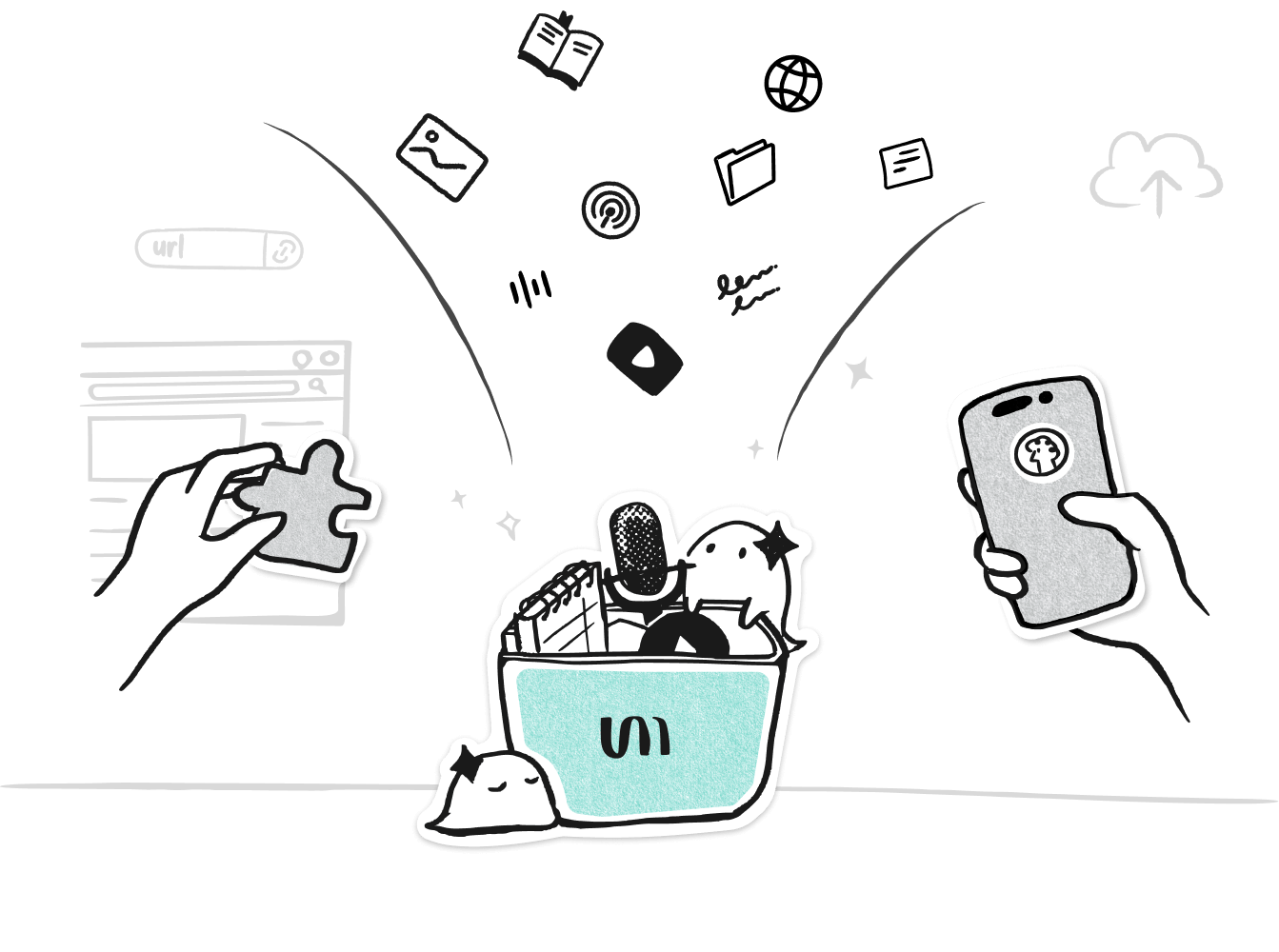 YouMind:整理资料 + AI 写东西,一键存素材省时间