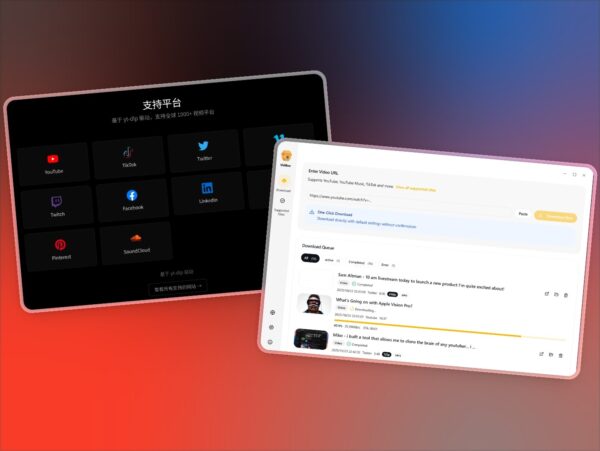 VidBee   开源跨平台视频下载器，支持 1000+ 网站