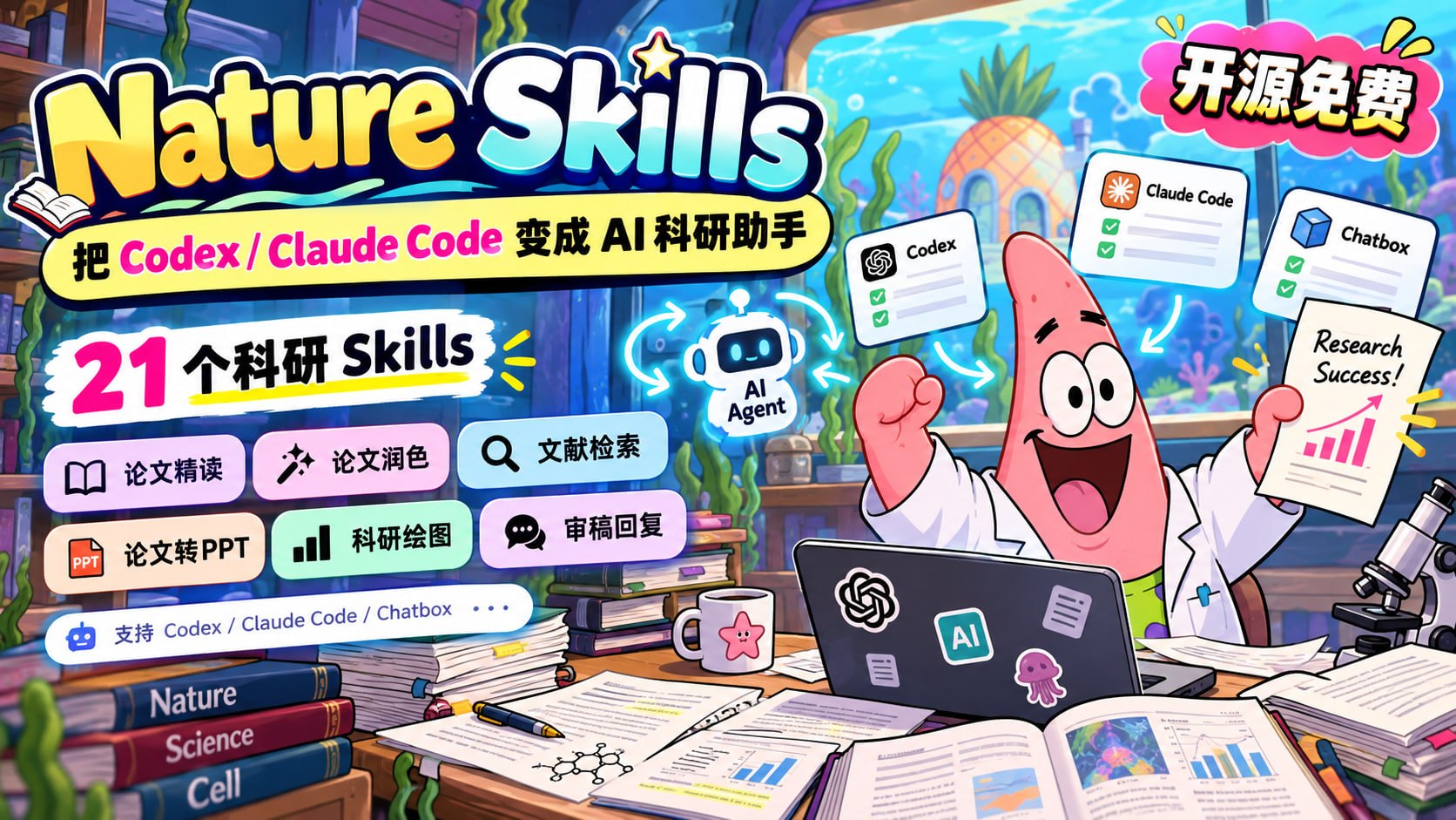 Nature 专用学术/科研/论文 Skill