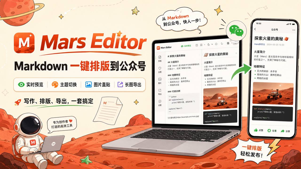 完全免费、打开网页就能用的公众号排版神器