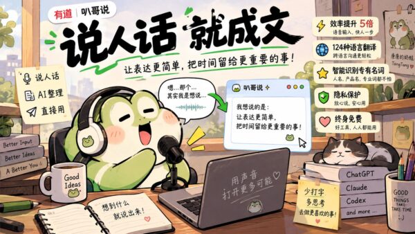 网易叭哥说：把口述内容整理成文字