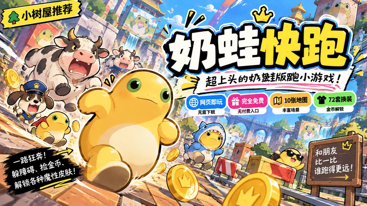 奶蛙快跑