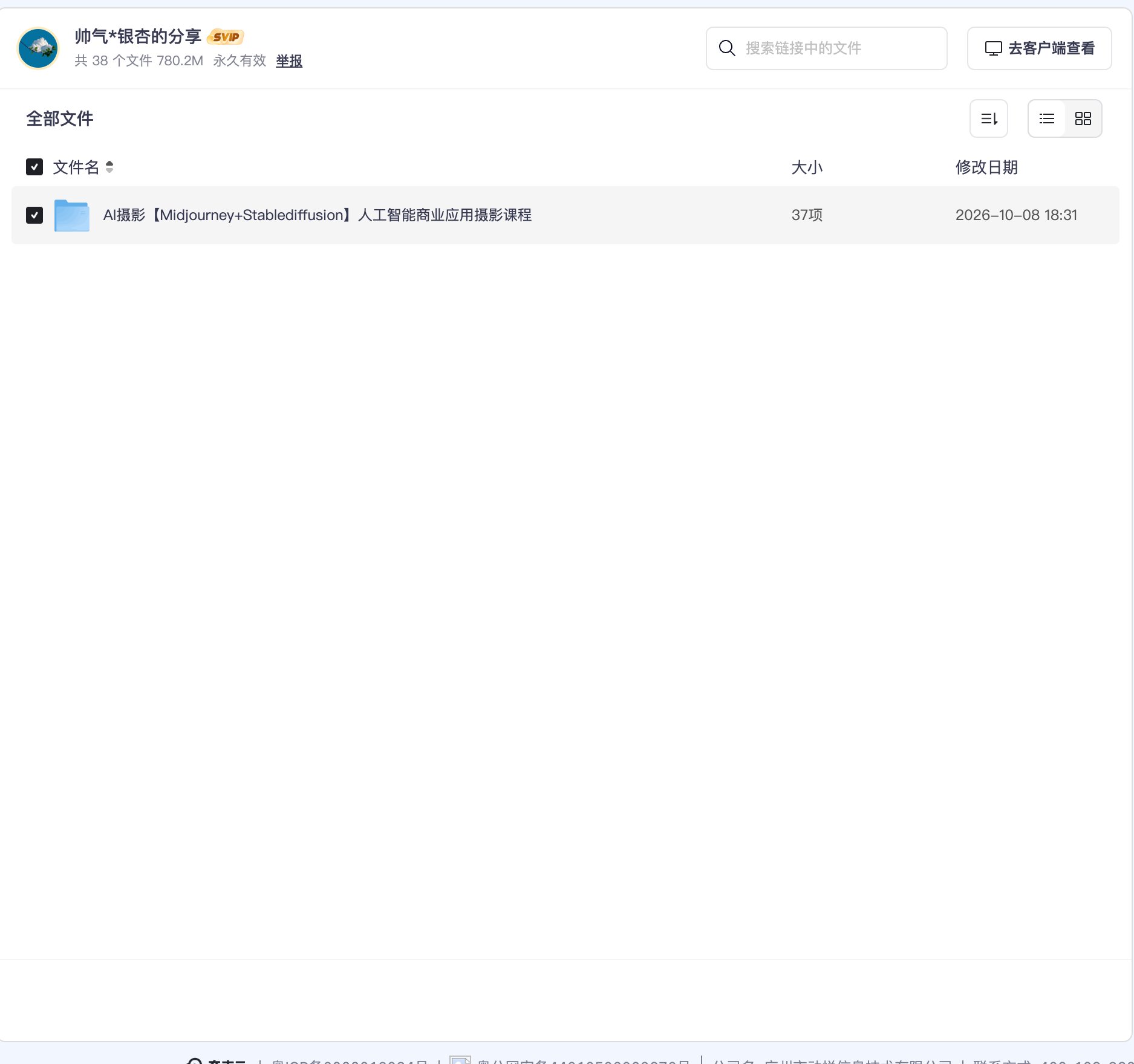 AI摄影【Midjourney+Stablediffusion】人工智能商业应用摄影课程资源目录截图